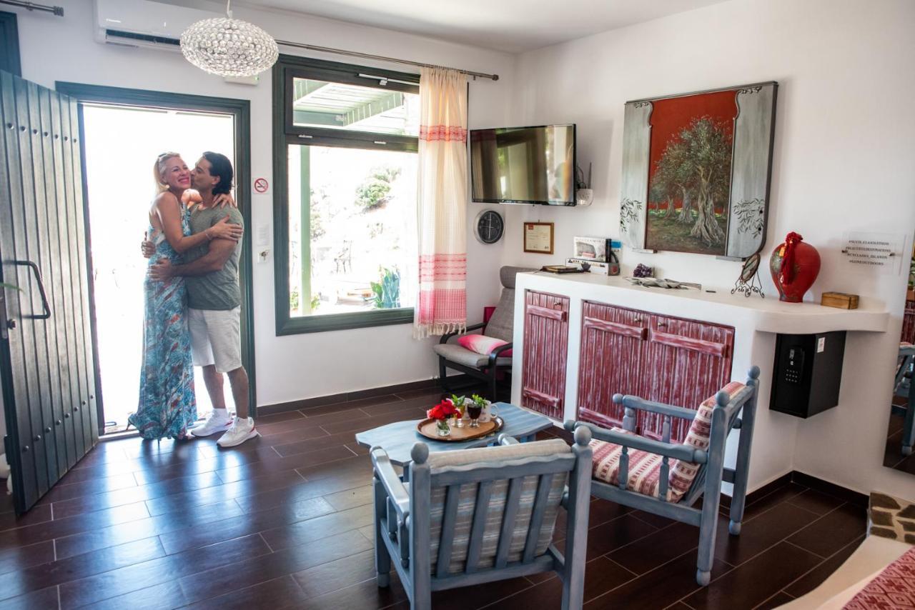 Elaiolithos - Luxury Villa Suites - Adults Only Khalkion Экстерьер фото