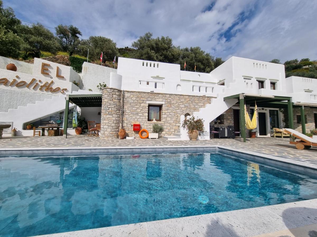 Elaiolithos - Luxury Villa Suites - Adults Only Khalkion Экстерьер фото