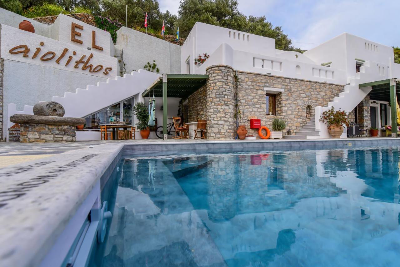 Elaiolithos - Luxury Villa Suites - Adults Only Khalkion Экстерьер фото
